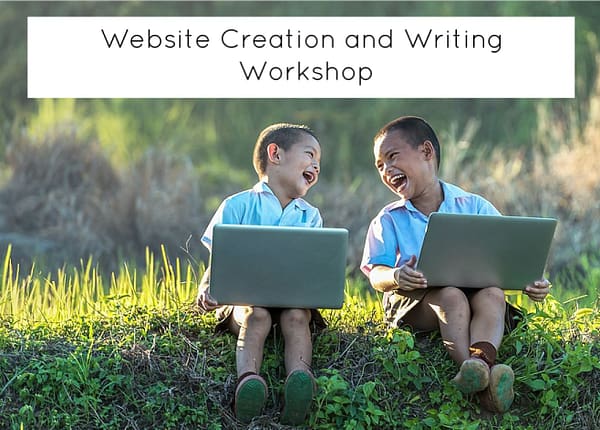 website creation for kids workshop