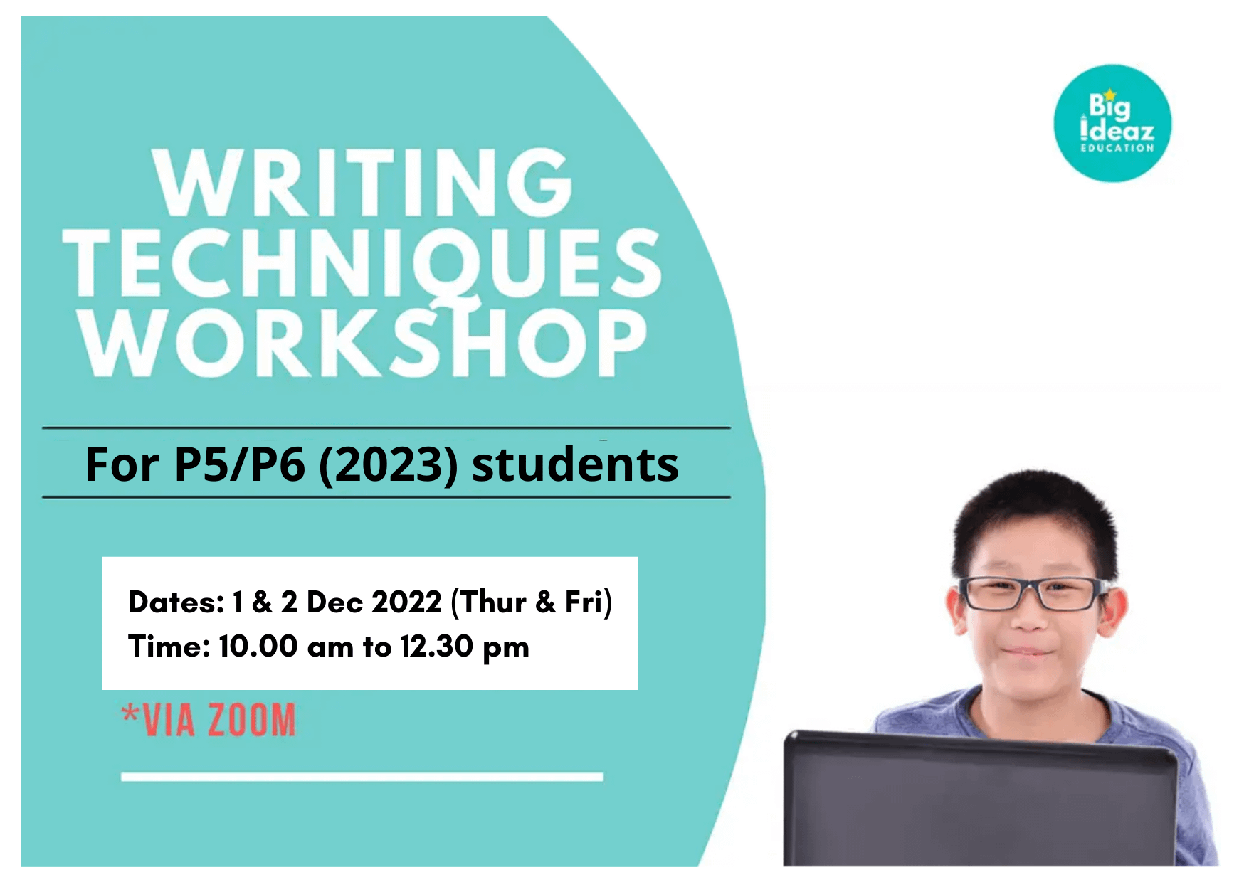 PSLE Composition Writing Techniques Workshop for P5/P6 (2023) Students