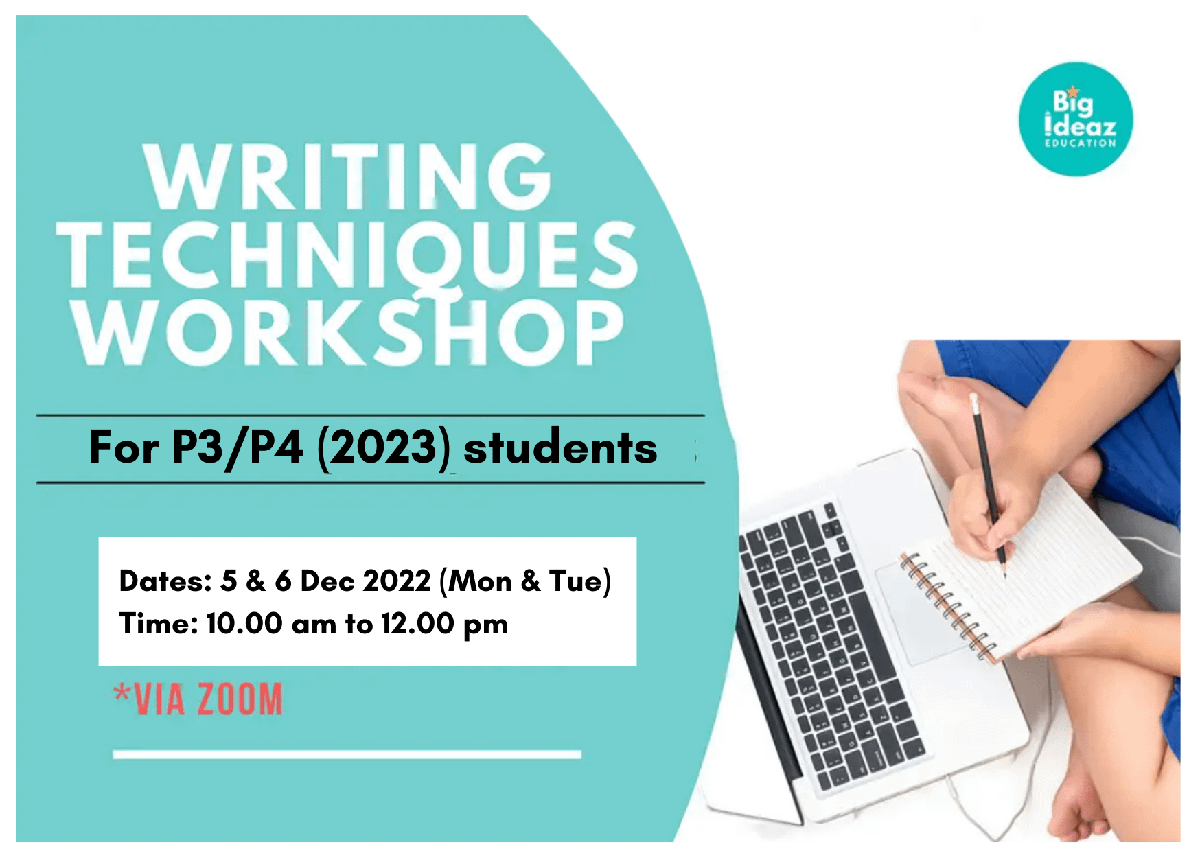 Writing Techniques Workshop for P3/P4 (2023) Students
